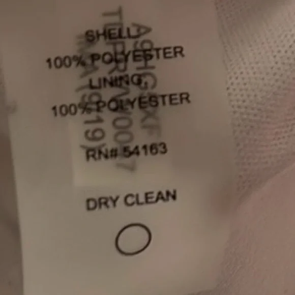 Tommy Hilfiger women’s 12 sleeveless floral print lined white midi dress - Picture 5 of 5